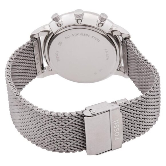 NWT Authentic Fossil Chronograph Quartz Black Dial Men's Watch - Picture 3 of 4